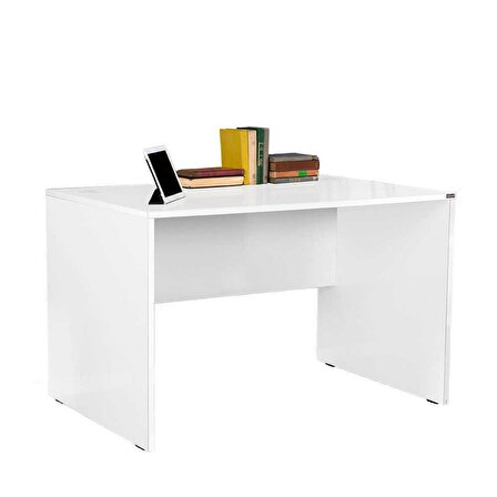 Adore Mobilya New York Çalışma Masası Ahşap 120 x 75 cm Beyaz 