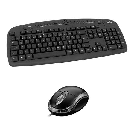 FRISBY FK-146QU Q USB KABLOLU M.M KLAVYE-MOUSE SET