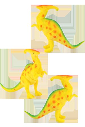 Parasaurolophus Dinozor Sürüngenler Figür Oyuncak 13 cm
