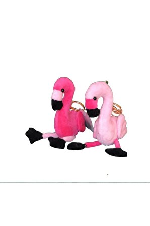 1909098 Kzl Peluş Flamingo Anahtarlık Oyuncak
