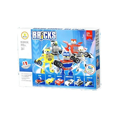 Kızılkaya Lego Transformers 342 Parça KZL-SM310