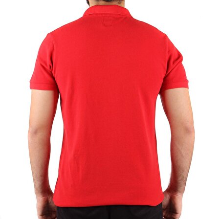 A+ Naples Erkek Kırmızı Renk Polo Yaka T-shirt
