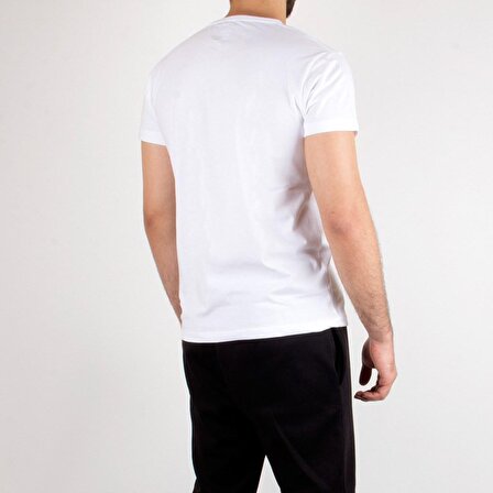 A+ Palermo Erkek Beyaz Basic T-shirt