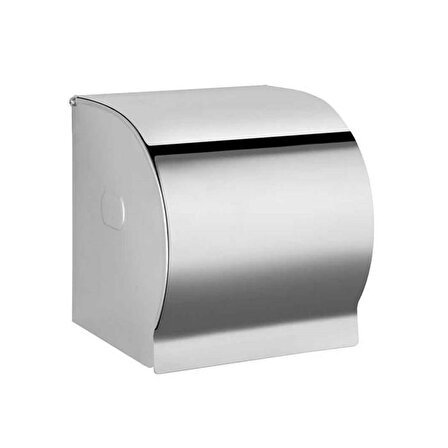 VitrA Arkitekta Tuvalet Kağıtlığı Kapaklı Krom A44381