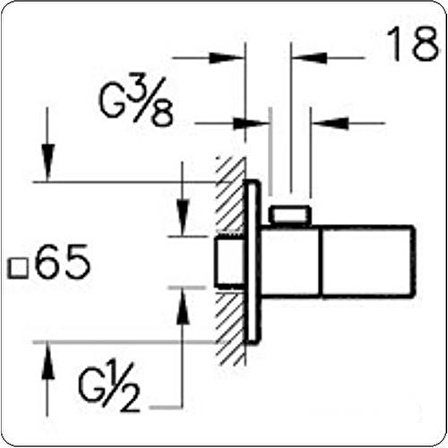 ARTEMA KARE ARA MUSLUK A45232