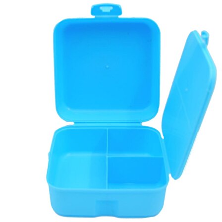 Gıpta Blue Me 1 Lt Plastik Beslenme Kabı + 500 ml Pipetli Matara Açık Mavi