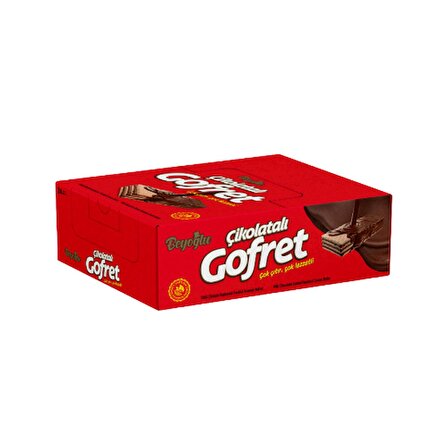 Beyoğlu Çikolatalı Gofret 36 Gr.*24