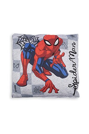 Özdilek Spiderman Grey Disney Lisanslı Dekoratif Yastık 40x40