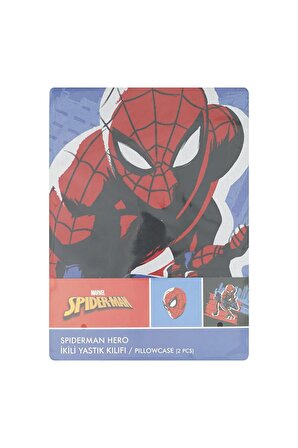 Özdilek Spiderman Hero Disney Lisanslı 2'li Yastık Kılıfı