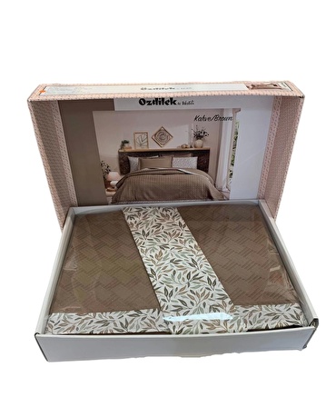 ÖZDİLEK PIKE TK. RF CK JAKARLI BIYELI KAHVE (Z)