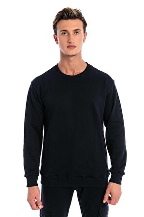 Scooter -  Lacivert Erkek Basic Sweatshirt M1515TL