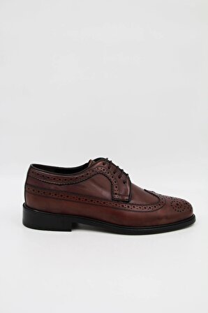 Danacı Kösele 906 Erkek Klasik Ayakkabı - Kahverengi