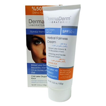 Dermaderm Tüm Cilt Tipleri İçin Canlandırıcı Gece Leke Kremi  100 ml 