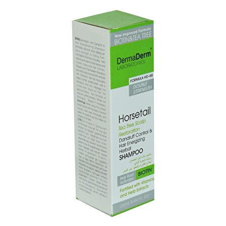 Dermaderm HD-88 Horsetail Biotinli Atkuyruğu Kepek Şampuanı 250M