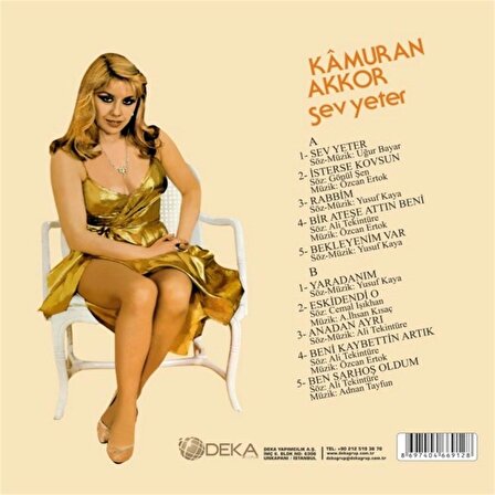 Kamuran Akkor - Sev Yeter  (Plak)  