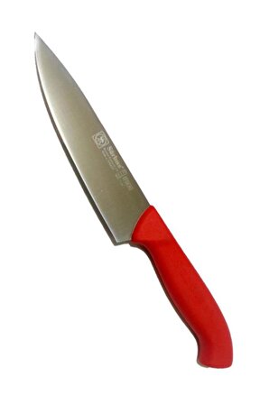Sürbisa 61170 Pimsiz Saplı Aşçı Şef Bıçağı Kırmızı