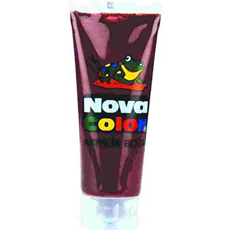 Nova Color Tüp Akrilik Boya 75 Gram Kahverengi