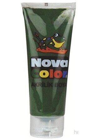 Nova Color Tüp Akrilik Boya 75 Gram  Koyu Yeşil