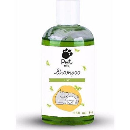 Pet Love Kedi Köpek Şampuanı Limon Kokulu 250 Ml
