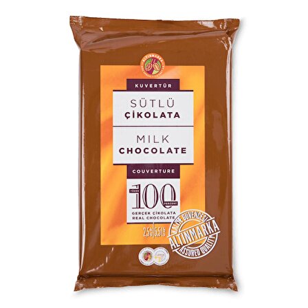 Sütlü Kuvertür Çikolata 2500g