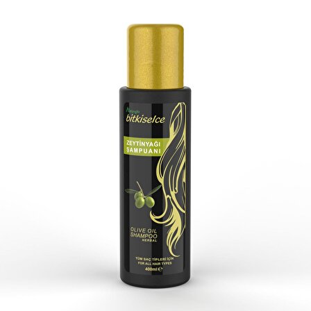 Bitkiselce Yıpranmış Saçlar İçin Canlandırıcı Zeytinyağlı Şampuan 400 ml