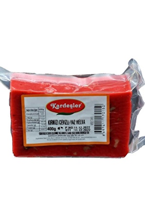 Kardeşler Şekerleme Cevizli Paket Yaz Helvası 3x400 gr