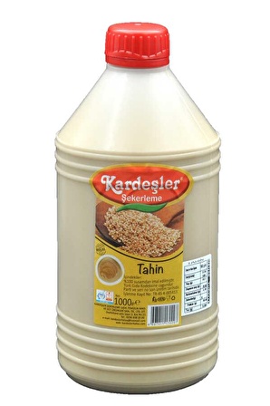 Kardeşler Tahin (%100 Susamdan) Bidon 980 G