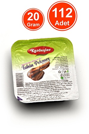 Tahin Pekmez Karışım Piknik Kahvaltılık 20 G x 112 Adet