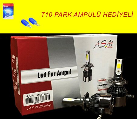 H10 led xenon far aydınlatma seti şimşek etkili ASM 8000lm