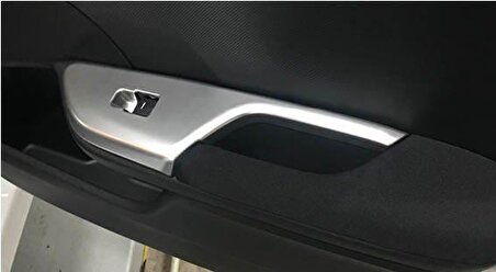 Honda civic fc5 uyumlu kapı cam düğme kaplaması 2016+ Gri