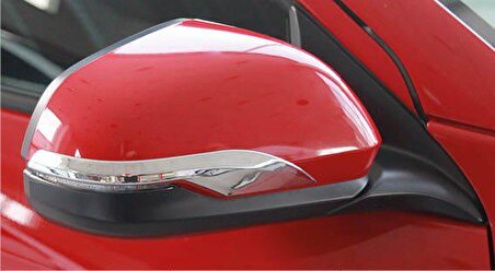 Honda hrv uyumlu dış dikiz ayna çıtası krom nikelaj 2016+ yeni hrv