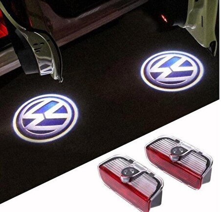 Vw passat b6 kapı altı ışık lazer led logo 2005 / 2010