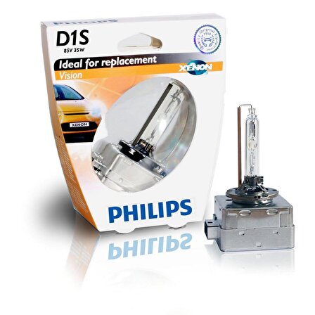 D1S 4600K Xenon Ampulü Philips 85V 35W