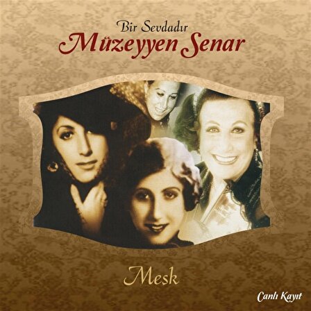 Müzeyyen Senar - Müzeyyen Senar-Meşk  (Plak)  