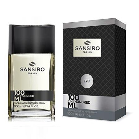Sansiro No. E70 EDP Çiçeksi Erkek Parfüm 100 ml  