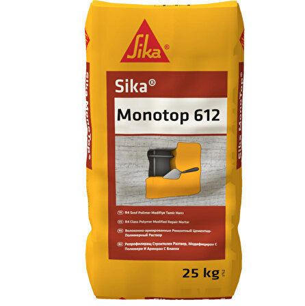 Sika MonoTop®-612 Çimento Esaslı Tamir Harcı 25 Kg