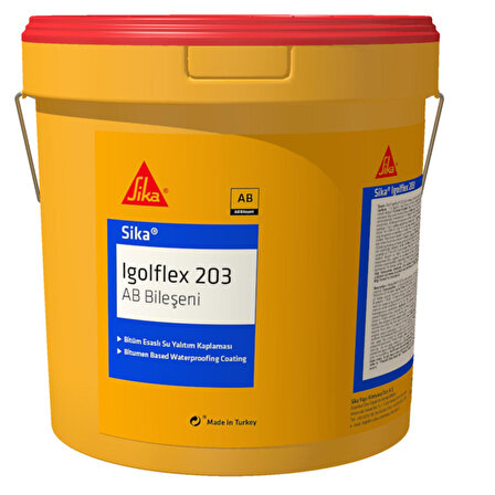 Sika®İgloflex-203 Bitüm Kauçuk Esaslı Su Yalıtım Malzemesi 32 Kg