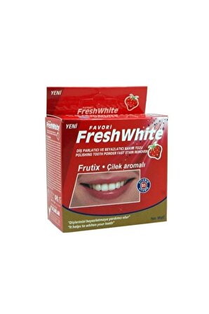 Diş Parlatıcı Ve Beyazlatıcı Bakım Tozu 50g - Çilek Aromalı