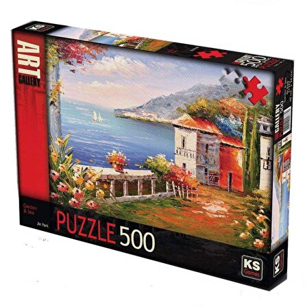 KS Games Manzara 500 Parça Yetişkin Puzzle