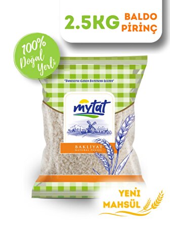 Mytat Doğal Yerli Üretim Baldo Pirinç 2.5 kg