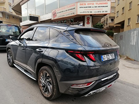 Hyundai tucson yan basamak koruma marşbiyelli model 2021+