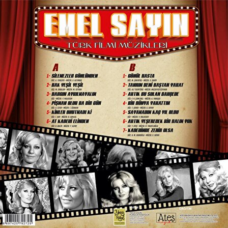 Emel Sayın - Türk Filmi Müzikleri (Plak)  