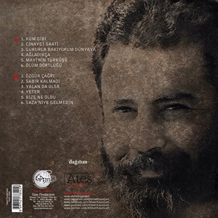 Ahmet Kaya - Şarkılarım Dağlara  (Plak)  
