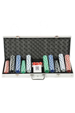 Eser Çantalı Poker Fişi 500 Lü