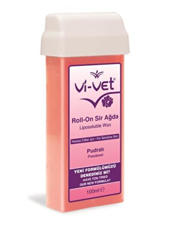 Vi-Vet Roll-On Kartuş Sir Ağda Pudralı 100ml