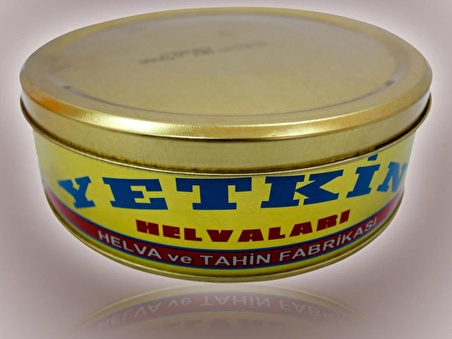 Yetkin Katkısız Sade Nostaljik Kutu Helva 1000 gr