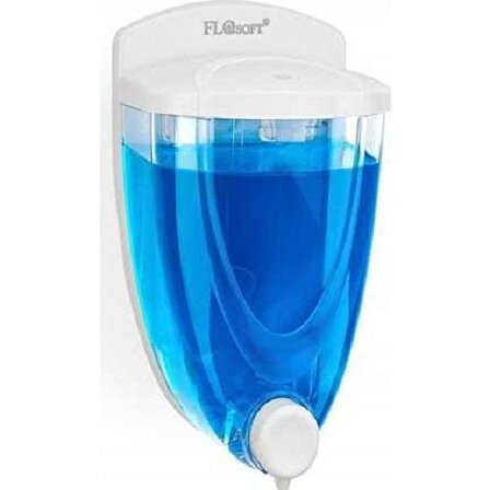 Flosoft Sıvı Sabunluk 350 ml Şeffaf F015