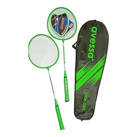 Avessa Brk-200 Badminton Raket Seti Çantalı Orta Seviye - 3 Renk