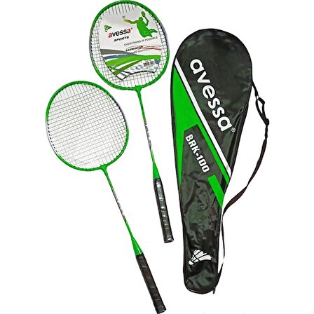 Badminton Raket Set (2 Raket) Avessa BRK-1000