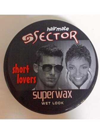 Sector Süper Wax Wet Look- Islak Görünüm Wax 150ml